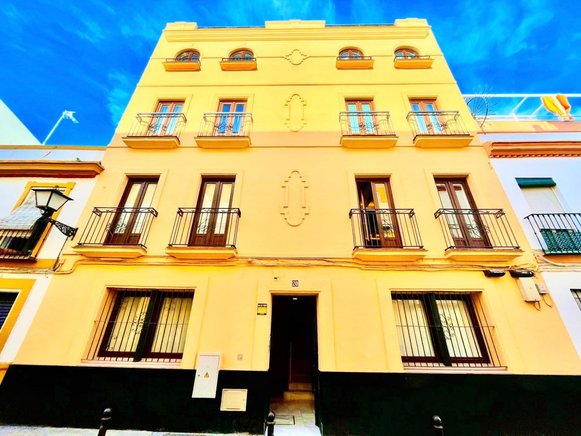 Click Triana - Patio Privado Leilighet Sevilla Eksteriør bilde